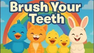 Brush Your Teeth | Kids Learning Cartoon | Healthy Habits for Kids
