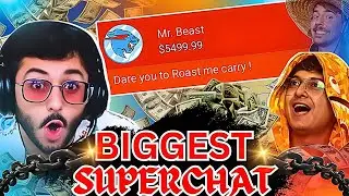 Highest 'Superchat' Donation in india Given to Streamers by their fans @PUBGMOBILE