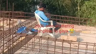 2600 area Mein shuttering Karke complete Ho Gaya Hamara Aaj dhamakedar block 😂👀