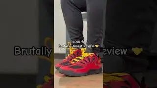 Brutally Honest Review of the KD18 🏀👟 #basketball #hooper #nike #hoops #kd #sneakers #review #wow