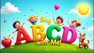 ABC Song Nursery Rhymes | A to Z Alphabet Rhyme with Fun Animation & Music | Learn ABCD for Toddlers