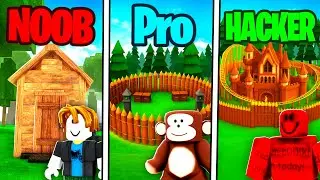 NOOB BASE vs PRO BASE vs HACKER BASE in 99 NIGHTS (ROBLOX)