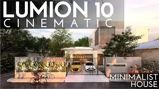 LUMION 10 CINEMATIC ANIMATION - BRIFS HOUSE (MINIMALIST HOUSE)