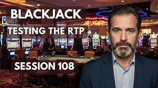 Session 108 &ndash; Blackjack by Evolution &ndash; TESTING the RTP (Return to Player) &ndash; 39 Rounds &ndash; RTP: 89.7%