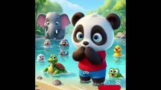 Panda's Adventure in the Forest