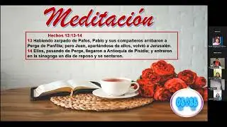 HECHOS 13:13-14 CON JUANY SAENZ