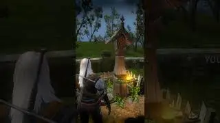 СТОИТ ЛИ ИГРАТЬ В ВЕДЬМАК I В 2023? #игры #witcher #shorts