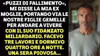 «PUZZI DI FALLIMENTO», MI DISSE LA MIA EX MOGLIE, PORTANDO VIA LE NOSTRE FIGLIE GEMELLE PER ANDARE A