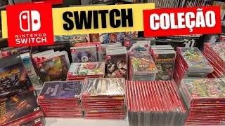 Minha COLEÇÃO de JOGOS de Nintendo SWITCH