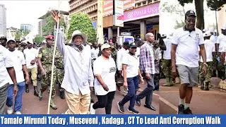 Tamale Mirundi Today , Museveni , Kadaga , CT  To Lead Anti  Corruption Walk
