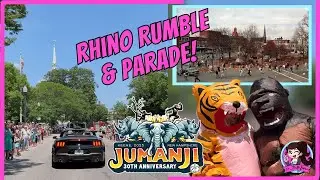 Jumanji 30th Anniversary Celebration Rhino Rumble & Parade 🎲 ~ Keene, New Hampshire