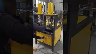 Stainless Steel Round Pipe Hydraulic Punching Machine Industries Tube Punching Tools