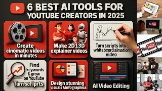 6 AI Tools Every YouTube Creator Should Know In 2025