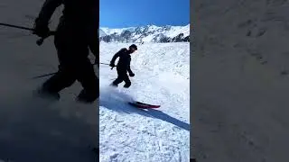 Gulmarg mountain skiing🎿 #dudeism #bot #viral #livesnowfall #heavysnowfall #snowfall #trending