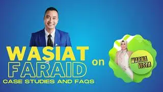🎙️Afiq Talks About Real Islamic Inheritance Stories on the Warna Vista Radio Show Special 🏦💼