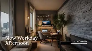 Slow Workday Afternoon 💻 | Lofi for Productivity