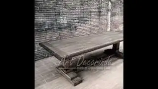 Indonesian Antique French Country Furniture Distressed Manufacture in Jepara