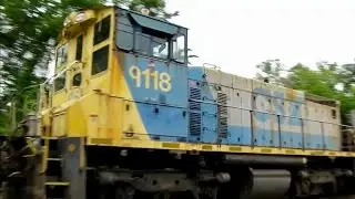 **VERY RARE** CSX YN2 Dummy Remote Control Diesel Switcher on Freight Train