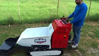 Motocarriola giemme modello mt i 500 idrostatica