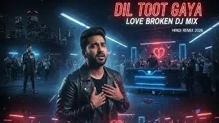 💔 दिल टूट गया (Dil Toot Gaya) | Sad Love Broken DJ Mix | Hindi Remix Song 