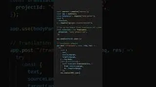 Build a Text Translator API