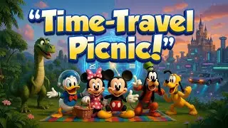 ⏰🧺 Mickey&rsquo;s Time-Travel Picnic | Fun Cartoon Story for Kids 🐭✨