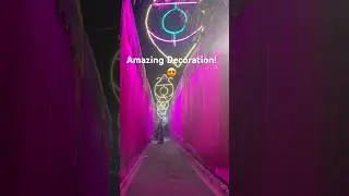 Beautiful Wedding Entrance Decoration with Neon Lights ✨ | Wedding Vlog 2026 no (7081574651)