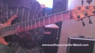 Anthony Crawford:  Bass Tapping Instruction / Exercises / Technique PT4