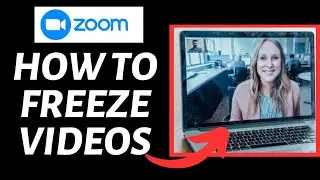 How To Freeze Video on Zoom Meetings | Zoom Tutorial
