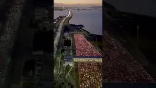 Oakland/San Francisco Bay Bridge toll plaza