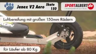 Skiroller Cross Jenex V2 Aero Skate 150 www.sportalbert.de