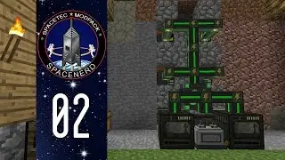 Minecraft :: Spacetec :: E02 Mekanism Heat Generator