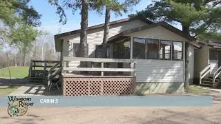 Wishbone Resort Cass Lake, MN | Cabin #5 Tour