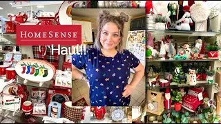 HomeSense Haul! Christmas Home Décor! Squishmallow Heaven!