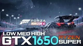 Forza Horizon 4 On Gtx 1650 Super Ryzen 3 2200G Ultra Setting 60fps