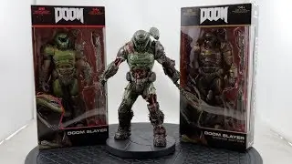 Zombie DOOM Slayer Statue 10/10