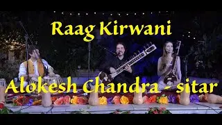 Raga Kirwani. Alokesh Chandra - sitar, Yury Lebedev - tabla. 4K UHD. November 1, 2018.