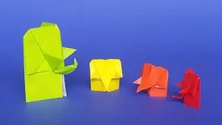 Cute Origami Elephant Tutorial