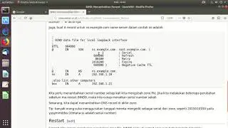 20191225 Instalasi DNS Server sendiri (ada kesalahan sedikit)