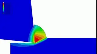 Abaqus CAE orthogonal cutting, Displacement based Damage evolution (Temperature field)
