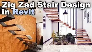 Zig-Zag Stair in Revit Tutorial
