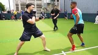 Он ВСКРЫВАЕТ череп мощным ударом! YFC#73