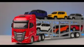 Iveco S-Way Cegonha Com 6 Jeep Renegade!