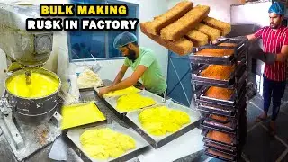 Bulk factory making of Rusk cake in delhi rs 10 only