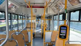 Mám svoji tramvaj pro sebe 😀😀 Ostrava Projížďka v Lince č.17 do Dubiny