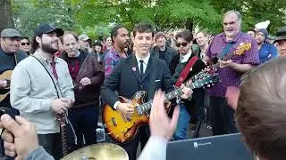 MONEY - John Lennon's 83rd Birthday Party @ Central Park NYC – 10/09/2023