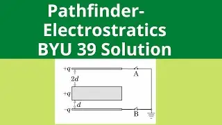 Pathfinder Physics Solutions | Electrostatics BYU 39 | JEE 2026
