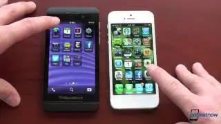 iPhone 5 vs. BlackBerry Z10 | Pocketnow