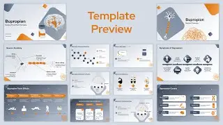 Bupropion PowerPoint Presentation Template Preview