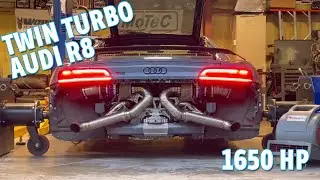BRUTAL 1650 HP TWIN TURBO AUDI R8